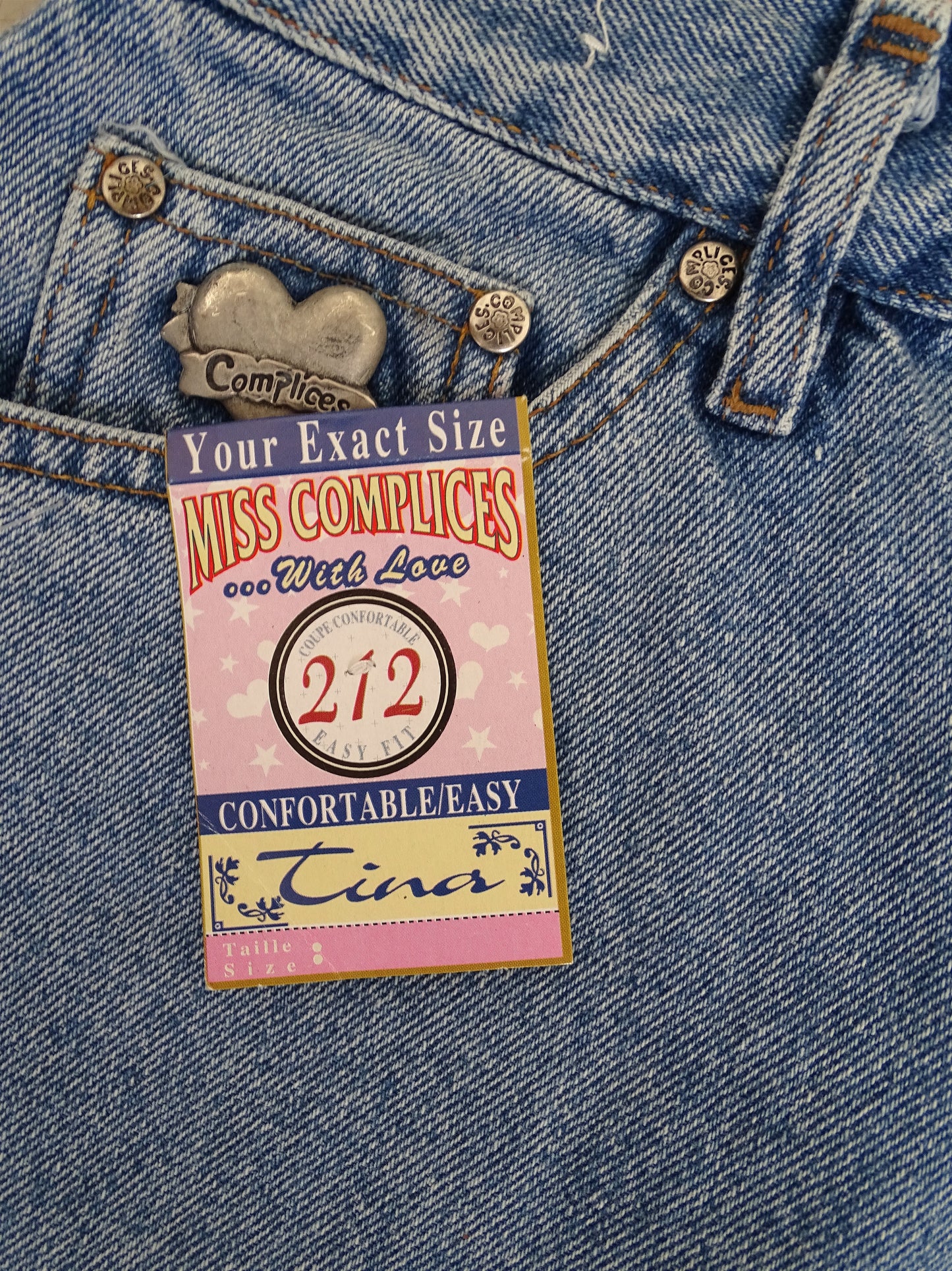 JEAN COMPLICES VINTAGE NEUF
